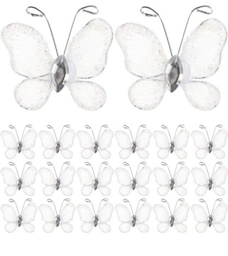 Rosenice dekoracyjne motylki 3D ,idealne na ślub