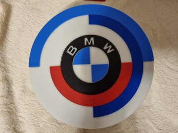 BMW nowe logo ramka lampka