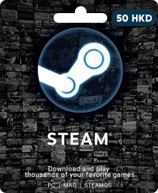 Steam Giftcard 50 $ HKD
