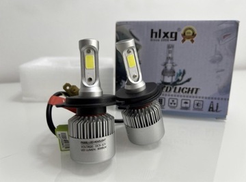 HLXG Żarówki LED H4 8000LM 