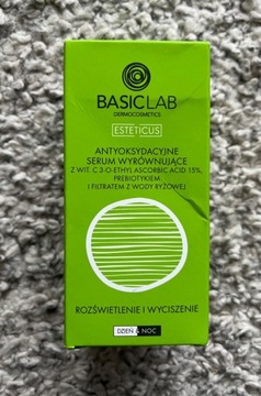 BASICLAB ANTYOKSYDACYJNE SERUM Z WIT. C 15% 