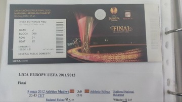 Finał Liga Europy 2012 Atletico Madryt-Atl Bilbao