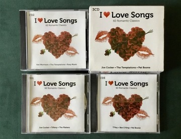 I Love Songs 60 Romantic Classics, box 3CD.