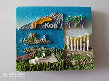 Grecja/Kos- magnes na lodówkę 