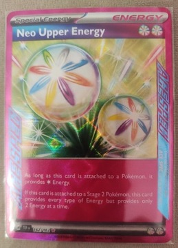 Neo Upper Energy 162/162 temporal forces pokemon