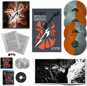 Metallica S&M2 Deluxe 4x vinyl, 2x CD, 1x Bluray