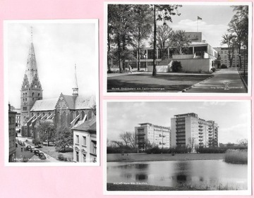 Szwecja - Malmö - 3 pocztówki