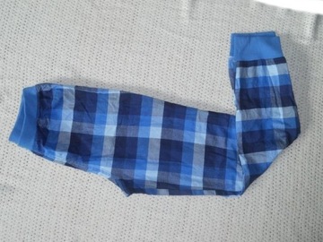 Spodnie piżamowe piżama NEXT kratka flanela chłopiec 176 cm Nowe