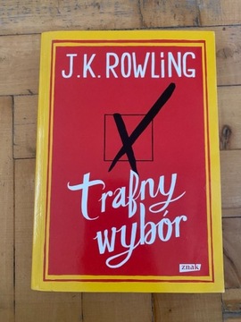 Książka J K Rowling trafny wybór Harry Potter