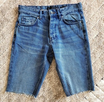 Męskie szorty spodenki jeansowe Reserved 30