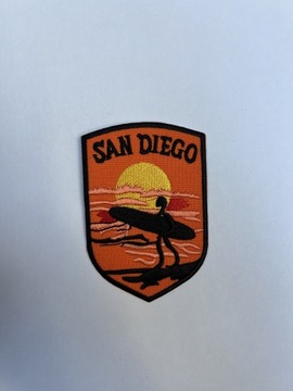 Naszywka San Diego surfing kite wind 