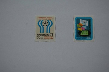 Argentyna Sw 1323-24** MŚ Argentyna '78 p.nożna