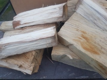 Drewno do wędzenia grilowania dąb bez kory