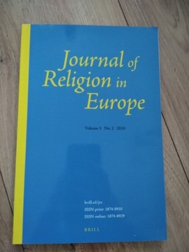 Journal of Religion in Europe 