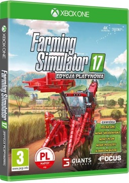 Gra Farming Simulator 17 Edycja Platynowa Xbox One