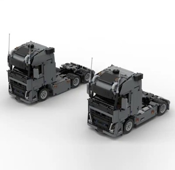 Klocki wzór LEGO Ciężarówka Volvo Samochód Prezent