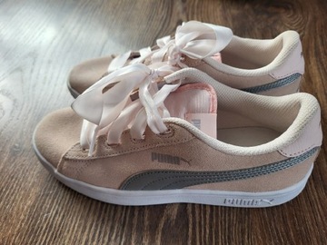 Sneakersy PUMA Ribbon Jr różowe r. 36 / 37