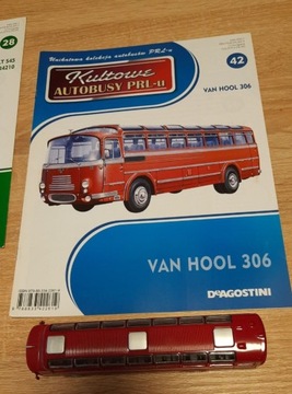 Kultowy autobus Van Hool 306 - skala 1:72 gazetka