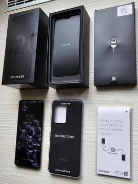 Samsung Galaxy S20 Ultra 5G + GRATIS NOWY ORYGINALNY FUTERAL