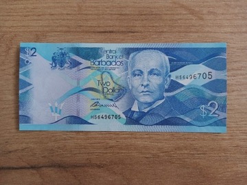 Barbados 2 Dollars, 2013
