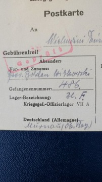 Oflag VII A Murnau - Dębica 1943 r
