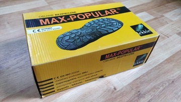 Obuwie robocze sandały Max-Popular Stal rozmiar 41