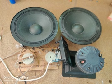 Zestaw głośników STX , 25-300+d800i+zwrotnice+terminale+horny