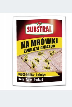 SUBSTRAL NA MRÓWKI 100 gram Proszek Na Mrówki