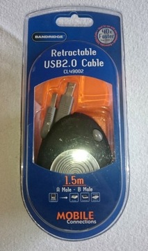 Kabel do drukarki Bandridge USB-Kabel USB 2m
