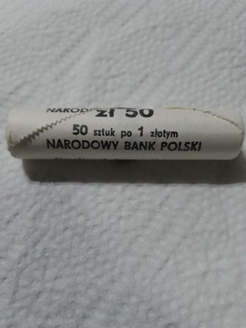 1 złoty 1989 rolka rulon menniczy 