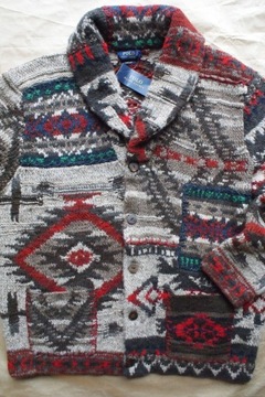  Kardigan  POLO Ralph Lauren Aztec-print Knit, XXL