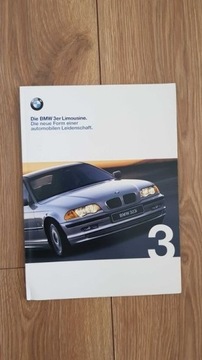 Katalog Prospekt BMW e46 3er Limusine