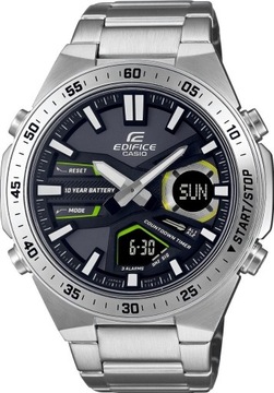 Zegarek Męski CASIO EDIFICE EFV-C110D-1A3VEF + BOX