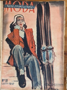 "Moda i życie praktyczne" , cały rocznik 1947