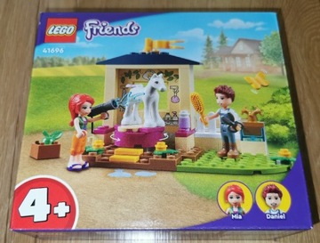 Lego Friends Kąpiel dla kucyków 2 figurki koń 