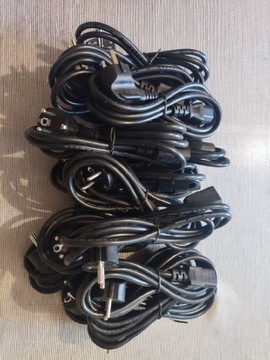 Kabel zasilający do komputera 1,8m - 15 sztuk 45zl