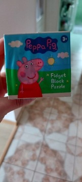 Puzzle w kształcie klocka Peppa Pig 3+