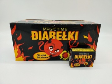 STRZELAJĄCE DIABEŁKI 50 SZTUK