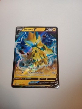 Karta Pokemon (SWSH263) ZERAORA V