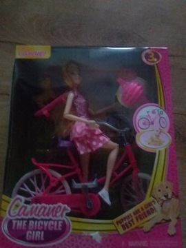 Lalka na rowerze 