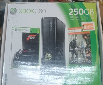 Konsola Microsoft Xbox 360 Slim 250 GB czarny 