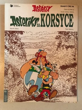 Komiks Asterix i Obelix. Zeszyt 5(20) 94. Asteriks na Korsyce.