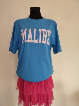LaLu bluzka tshirt Malibu chaber  uni