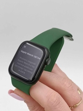 Apple Watch 7 41 Green Aluminum Clover Sport GPS