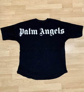 T-shirt logo neck tee Palm Angels rozmiar L