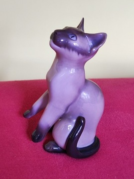 Figurka siedziący kot Bing&Grondahl