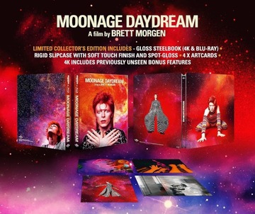 moonage daydream 4k steelbook david bowie bez pols