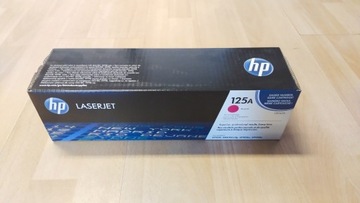 NOWY ORYGINALNY TONER CZERWONY HP 125A CB543A