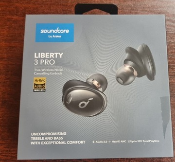 Liberty 3 pro soundcore słuchawki bluetooth 