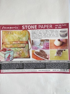 Stamperia Papier Stone A3 